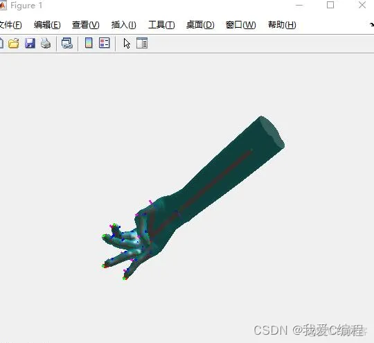 三维手臂动态matlab仿真,可以灵活控制手指运动_3c_02